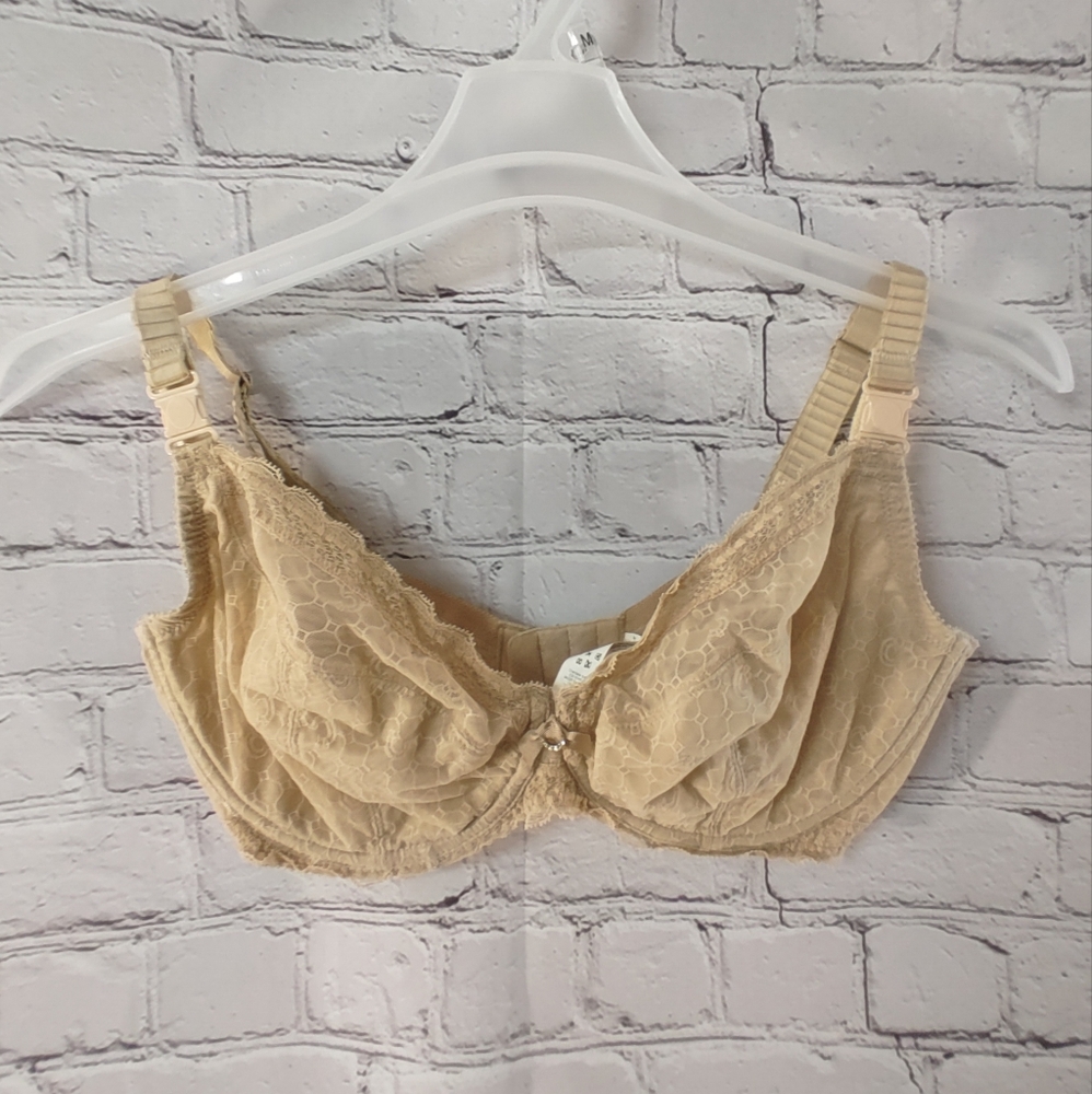 Chantelle C Magnifique Seamless Minimizer Underwire Bra 36DDD Ultra Nude